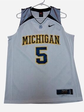 Nike Elite 2+ Length Jalen Rose Michigan 90s Jersey